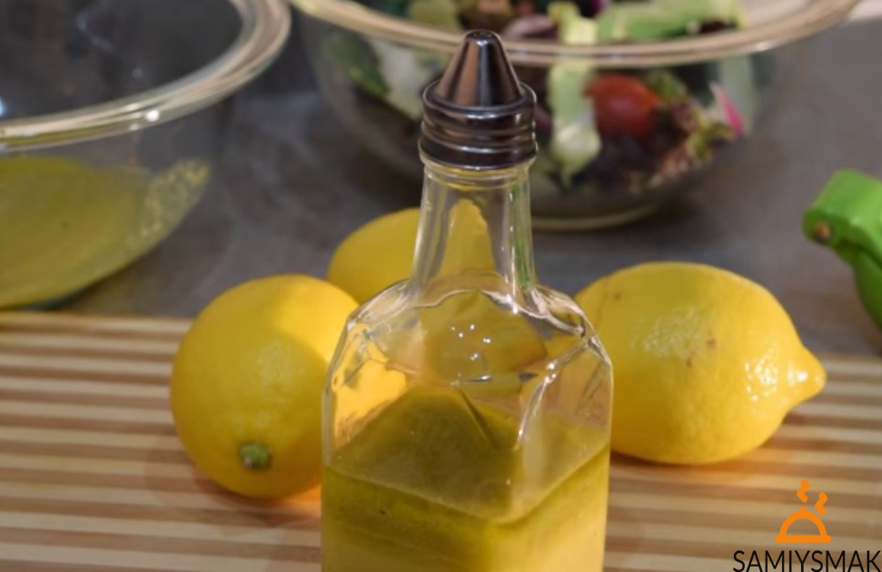 Лимонный соус для салата простой рецепт