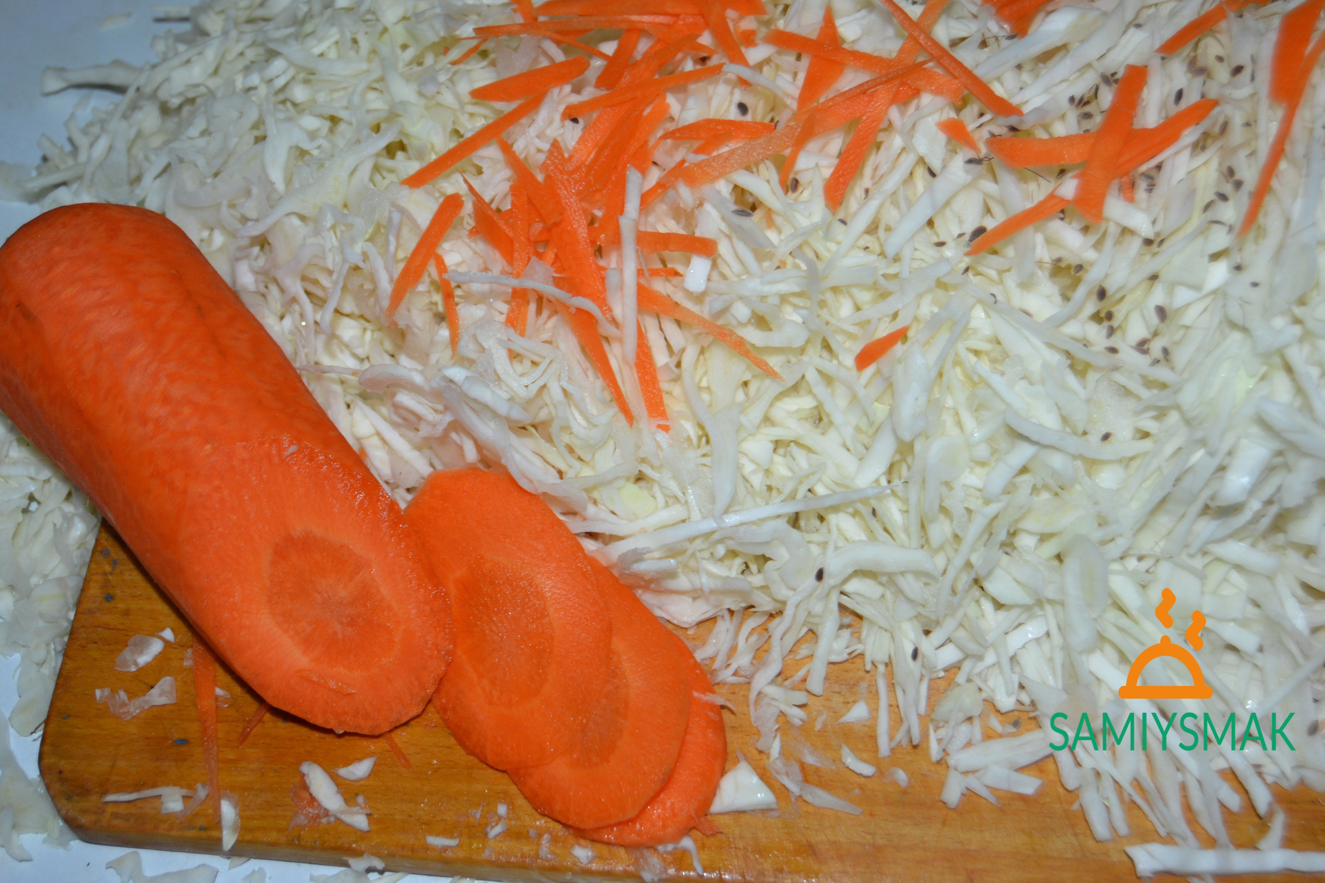 Морковь с капустой