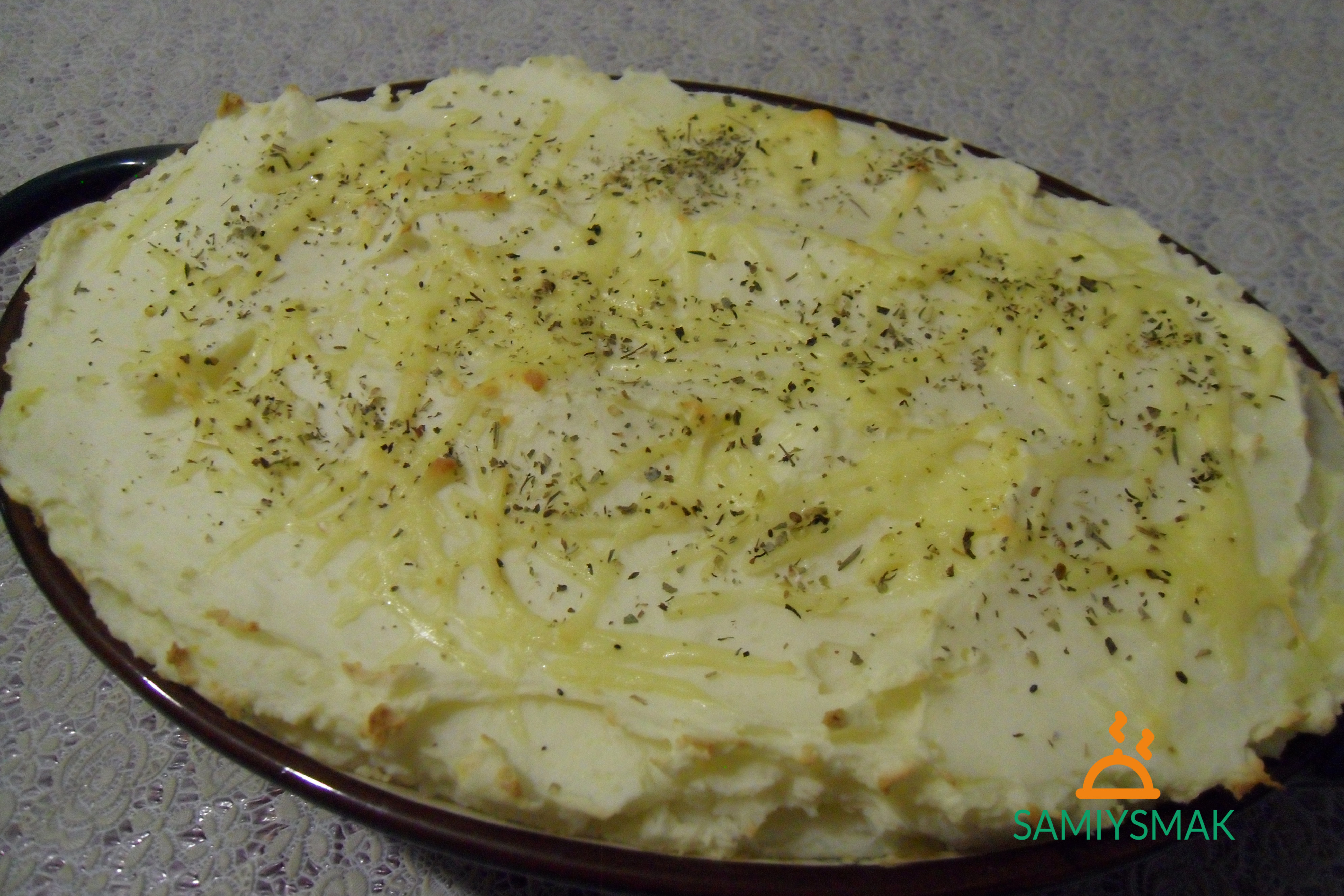 Домашний пирог из картофеля с сыром